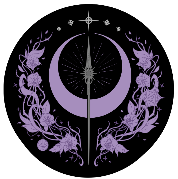 ✧ Night Orchid Beret ✧  from WOVEN WEAPONS LEFTOVERS
