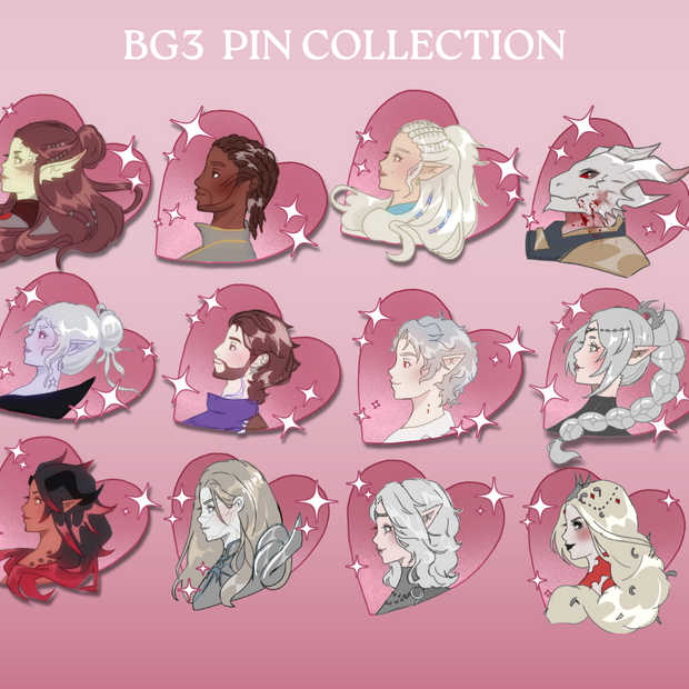 ✧ BG3 Acrylic pins ✧
