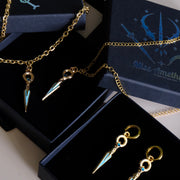 ✧ Spectral Dagger Jewelry - SILVER ✧