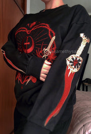 ✧ DEATHBRINGER SWEATSHIRT ✧ from WOVEN WEAPONS LEFTOVERS