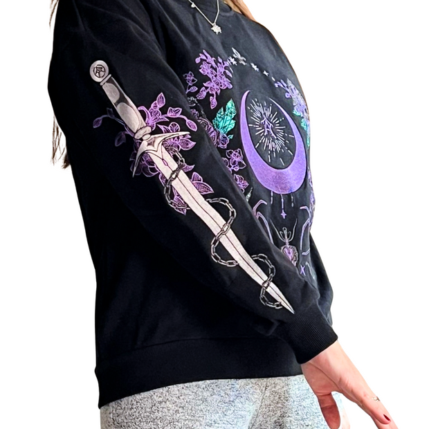 ✧ DARK BLOOM SWEATSHIRT ✧ from WOVEN WEAPONS LEFTOVERS