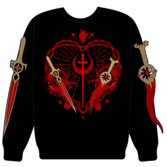 ✧ DEATHBRINGER SWEATSHIRT ✧ from WOVEN WEAPONS LEFTOVERS