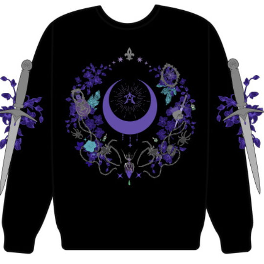 ✧ DARK BLOOM SWEATSHIRT ✧ from WOVEN WEAPONS LEFTOVERS