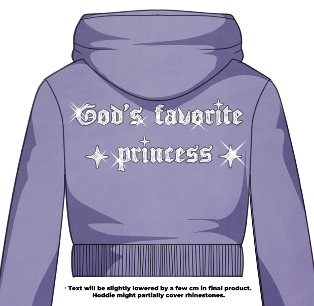 [PRE-ORDER EXCLUSIVE]✧ God's favorite princess ✧ HOODIE